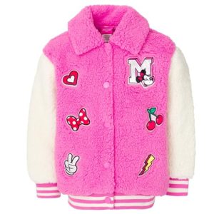 Disney Minnie Mouse Toddler Girls’ Sherpa Jacket 3T