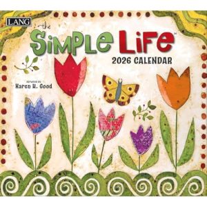 Lang Simple Life 2026 Wall Calendar – Everyday Joy Art