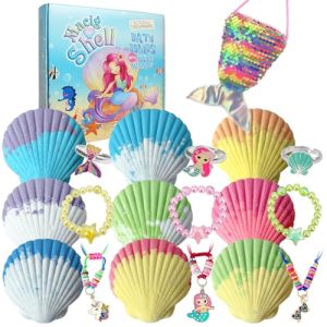 Magic Shell Bath Bomb Set for Kids – 9 Pack Mermaid Fun