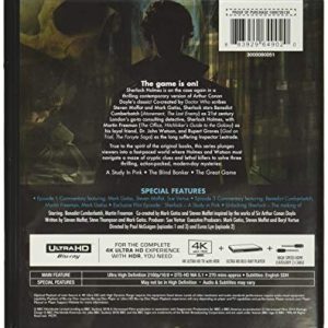 Sherlock: Season One 4K UHD Blu-ray – Binge-Watch Classic Mystery