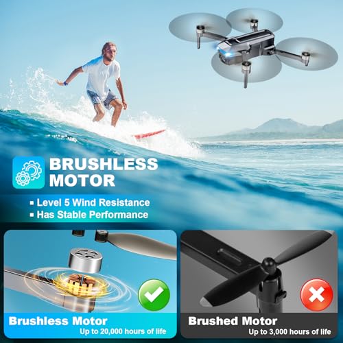 4K FPV GPS Drone for Adults - Auto Return, Follow Me, 46 Mins Flight - Image 5