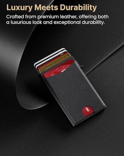 typecase Flip Pop Up Wallet - Men's RFID Leather - Image 4