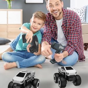 Miortior Amphibious 4WD Waterproof RC Truck for Kids 6-12