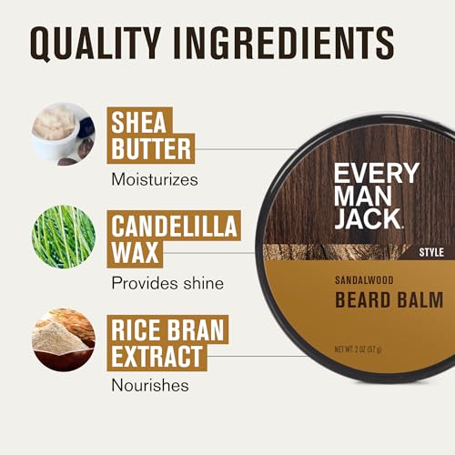 Every Man Jack Sandalwood Beard Grooming Kit - Image 8