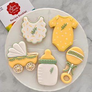Ann Clark Baby Shower Cookie Cutters – 5 Pc Set, Made in USA