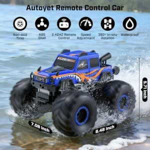 WayEee RC Waterproof Monster Truck – All-Terrain 4X4