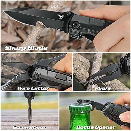 Multitool Pocket Knife for Men | Gift for Dad Him Boyfriend - Image 3