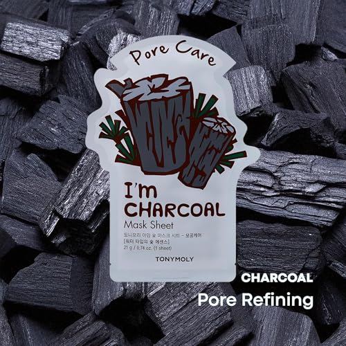 TONYMOLY I’m Charcoal Pore Cleansing Sheet Mask - Image 2