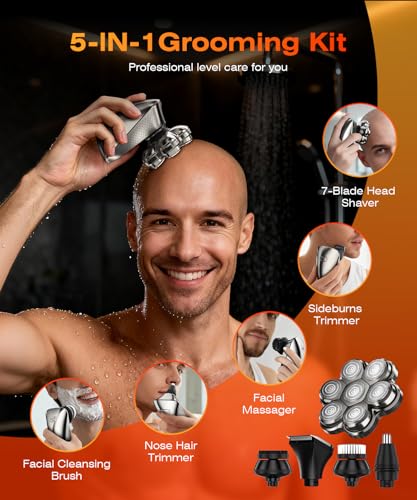 Head Shavers for Bald Men - 7D Electric Razor - Image 4