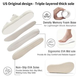 UpResty Women’s Memory Foam Arch Support Slippers