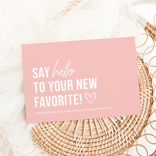 100-Pack Business Thank You Cards - Say Hello - Image 5