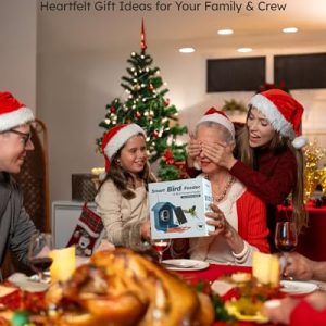 Smart Bird Feeder with Solar Camera – AI Recognition, Waterproof