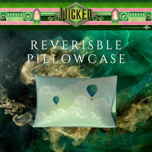 Wicked Elphaba & Glinda Satin Pillowcase (20x30) - Image 4