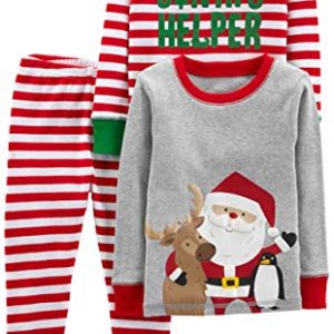 Carter’s Baby 3-Piece Snug-Fit Cotton Holiday Pajama Set