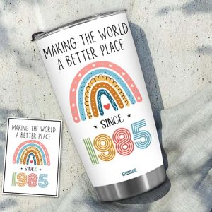 40th Birthday “Making The World Since 1985” 20oz Tumbler