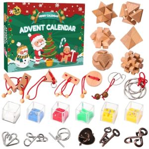 2025 Advent Calendar: Brain Teaser Puzzles for All Ages