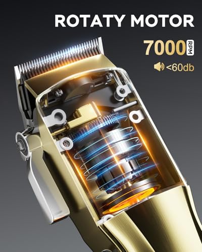 GinJee Professional Cordless & Corded Hair Clippers for Men - Image 6