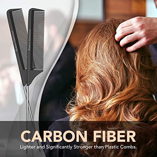 Professional 8.8" Tail Comb - Anti-Static & Heat Resistant - Image 4