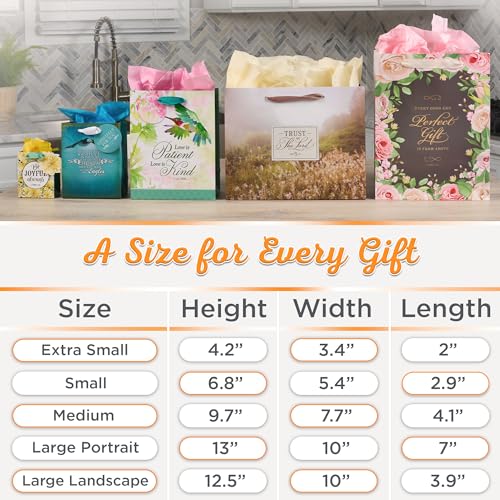 Scripture Gift Bag Set for Women - Floral Blessings - Image 6