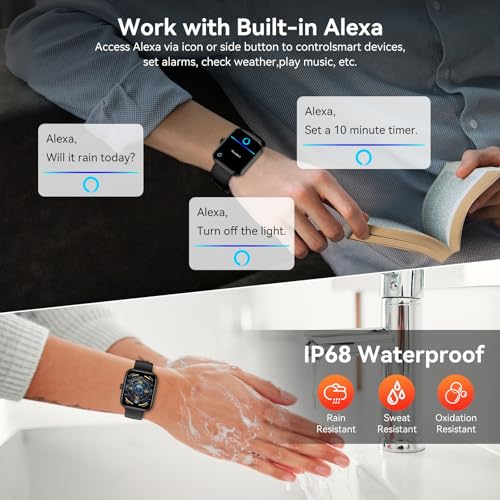 Smart Watch with Alexa Built-in | Fitness Tracker & Calls - Image 5