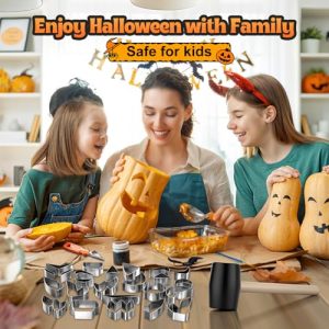 27-Piece Stainless Steel Pumpkin Carving Kit