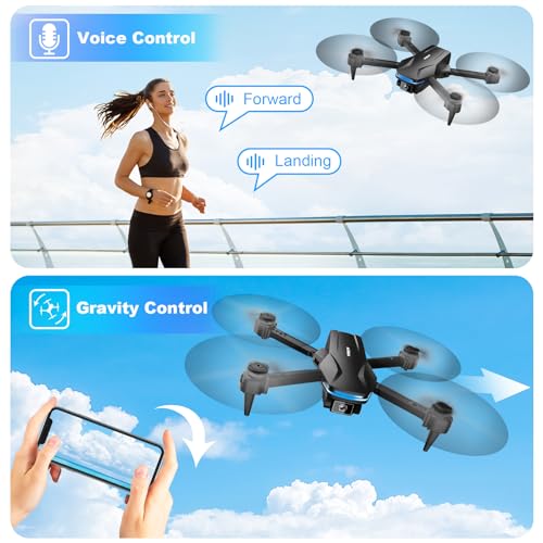 Foldable 1080P HD Drone for Adults - One-Key & 360° Flip - Image 5