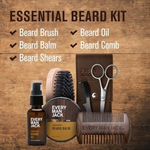 Every Man Jack Sandalwood Beard Grooming Kit