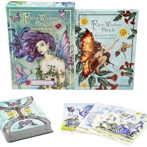 Fairy Wisdom Oracle Deck & Book Set for Guidance