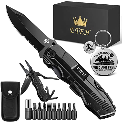 Multitool Pocket Knife for Men | Gift for Dad Him Boyfriend