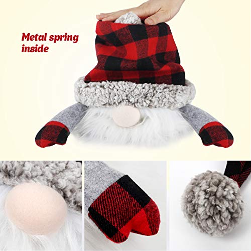 Large Swedish Tomte Gnome Christmas Tree Topper Decor - Image 2