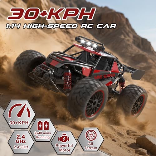 Scientoy 30+KM/H 4WD All-Terrain RC Truck for All Ages - Image 3