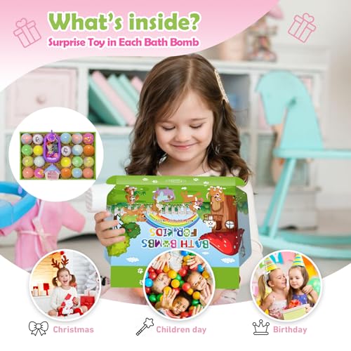 20 Pack Kids Bath Bombs with Surprise Puppy Dolls - Image 7