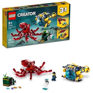 LEGO Creator 3in1 Sunken Treasure Mission Submarine