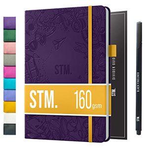 A5 Dotted Bullet Journal – 160 GSM Thick Paper, Hardcover