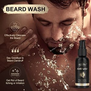 POP MODERN.C 6-Piece Beard Growth & Grooming Kit