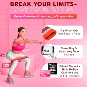 Premium Fabric Resistance Bands Set – Glutes & Legs Workout