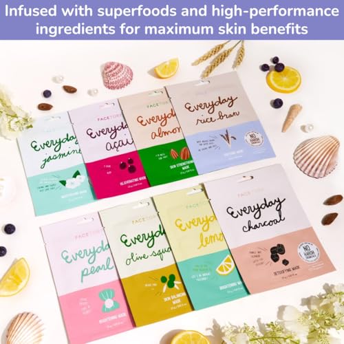 FACETORY K Beauty Everyday 8-Piece Sheet Mask Set - Image 6
