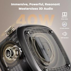 ONOAYO ONO5Pro 4K Projector: Smart OS, WiFi, Dolby Audio