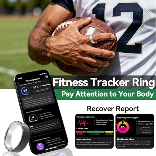 Smart Ring Fitness Tracker | Sleep, Health & Activity - Image 2