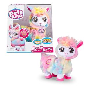 Pets Alive Rainbow Bonnie The Booty Shakin Llama Toy