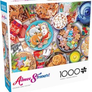 Buffalo Games Cookies & Cocoa 1000 Piece Jigsaw Puzzle for Adults