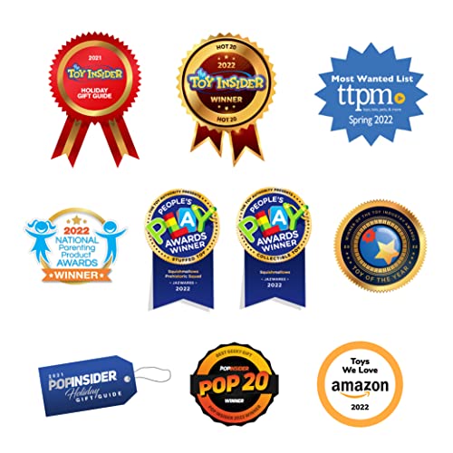 Squishmallows 12-Inch Jeb Burgundy Monster Plush - Image 10