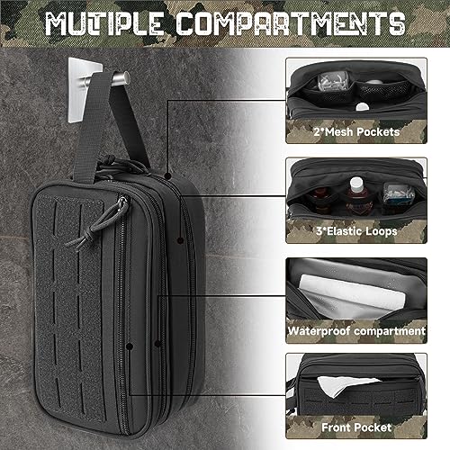 QT&QY Tactical Toiletry Bag for Men - Military EDC - Image 5