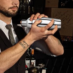 Ohtomber 5PCS Cocktail Shaker Bartender Kit