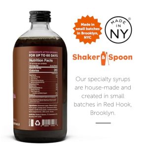 Shaker & Spoon Spiced Demerara Cocktail Syrup, 16oz