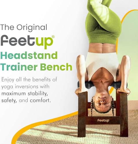 FeetUp Original Yoga Headstand Bench & Inversion Trainer - Image 5