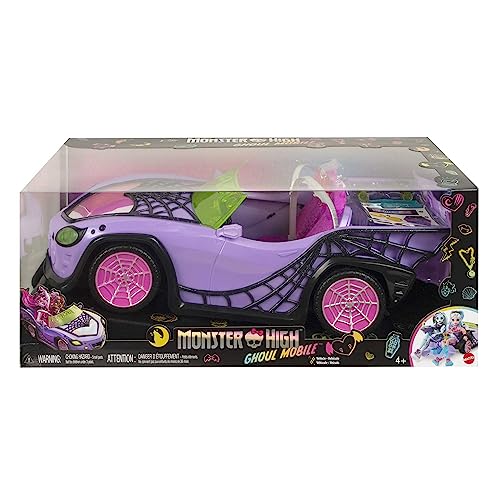 Monster High Ghoul Mobile Toy Car with Pet & Cooler - Image 6