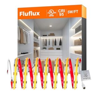 FluFlux COB LED Strip Lights 4000K – Dimmable, UL Listed