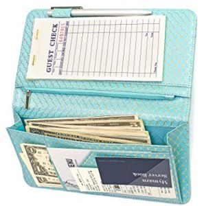 Mymazn Server Wallet Waitress Book – Magnetic Organizer