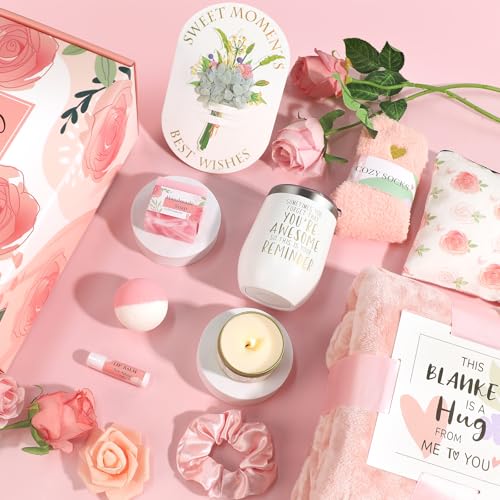 Spa Self Care Gift Basket for Women - Relaxing & Unique - Image 2